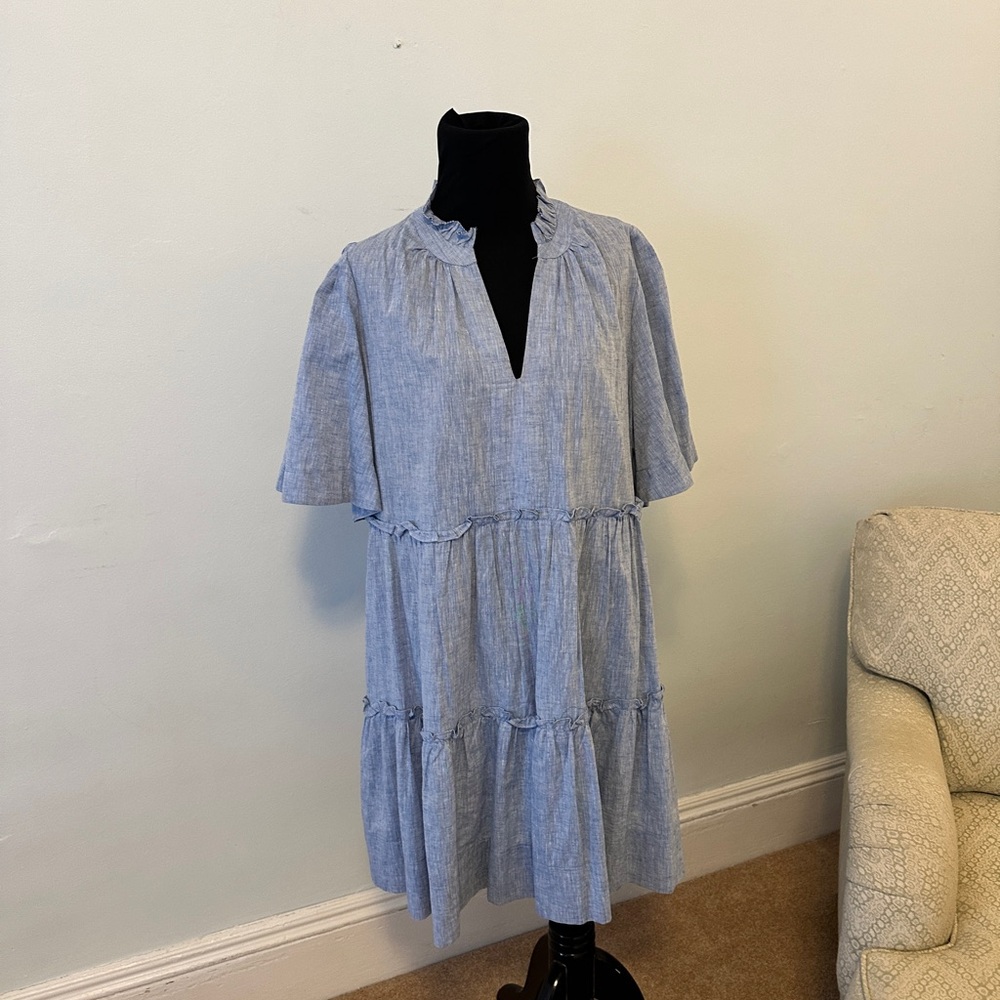 TUCKERNUCK Chambray Crawford dress size extra large